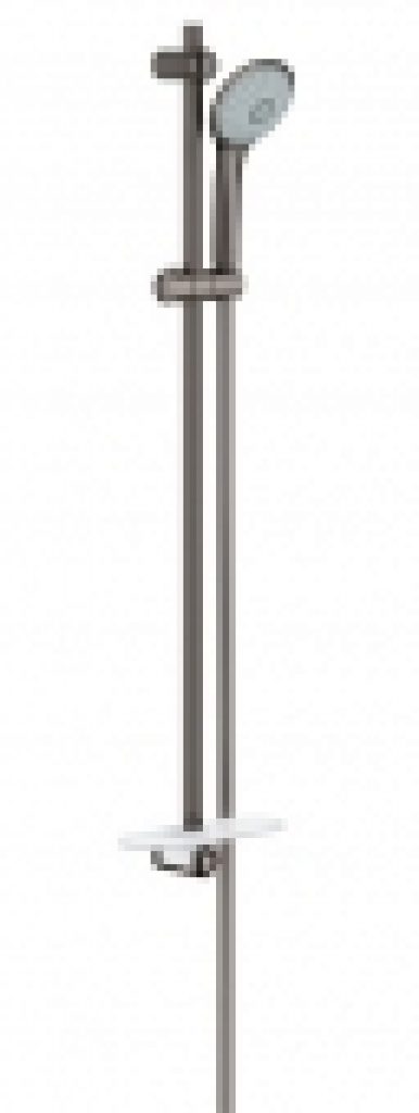 GROHE Euphoria – Ensemble de douche avec 3 jet hard graphite