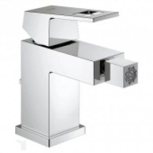 GROHE Eurocube – Mitigeur monocommande bidet avec garniture de vidage chrome