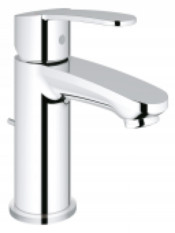 GROHE Eurostyle Cosmopolitan – Mitigeur monocommande lavabo taille S petite version avec garniture de vidage chrome