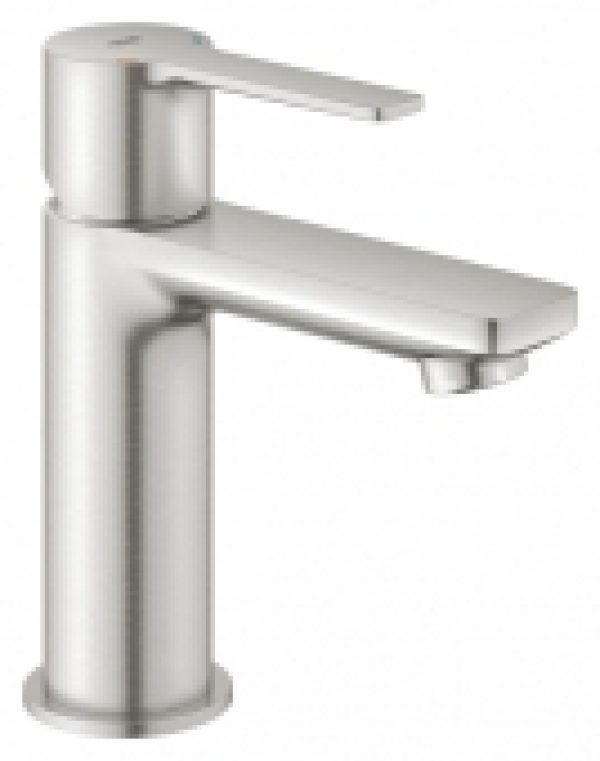 GROHE Lineare – Mitigeur monocommande lavabo taille XS avec bonde de vidage Push-Open supersteel