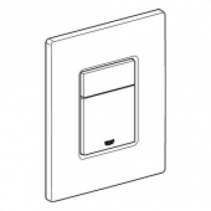 GROHE Plaque de commande avec touche poussoir