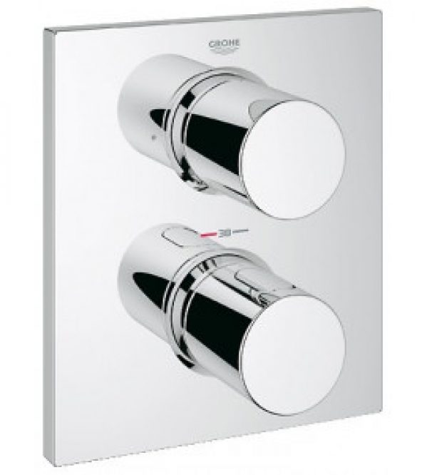Grohtherm F Façade thermostatique avec inverseur 2…