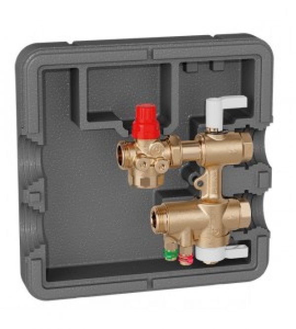 Groupe de commande et de raccordement compact Caleffi 149