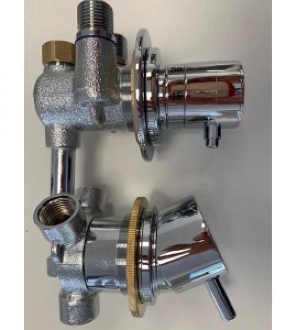 Groupe de pièces de rechange thermostatiques à 3 voies…