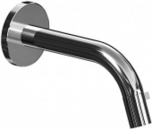 HANSA HansaNova – Bec mural pour montage mural avec projection 107 mm sans garniture de vidage chrome