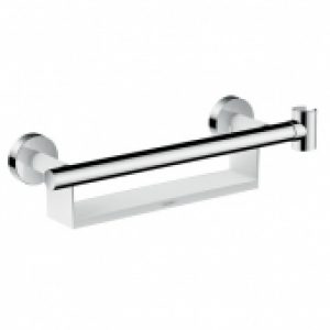 hansgrohe COMFORT – Poignée de maintien chrome / blanc