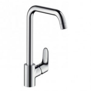 Hansgrohe FOCUS Mitigeur évier bec haut Aspect acier 31820800