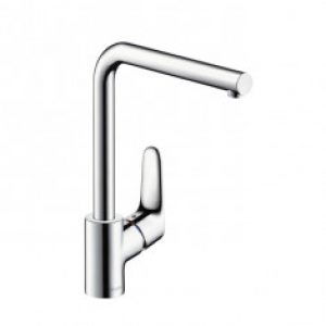 Hansgrohe FOCUS Mitigeur évier bec mobile Aspect acier 31817800
