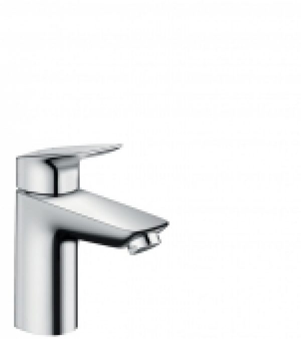 hansgrohe Logis – Mitigeur monocommande lavabo 100 avec garniture de vidage en metal chrome