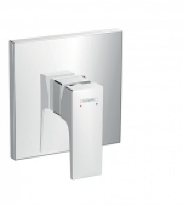 hansgrohe Metropol – Façade de mitigeur monocommande encastré pour 1 sortie chrome