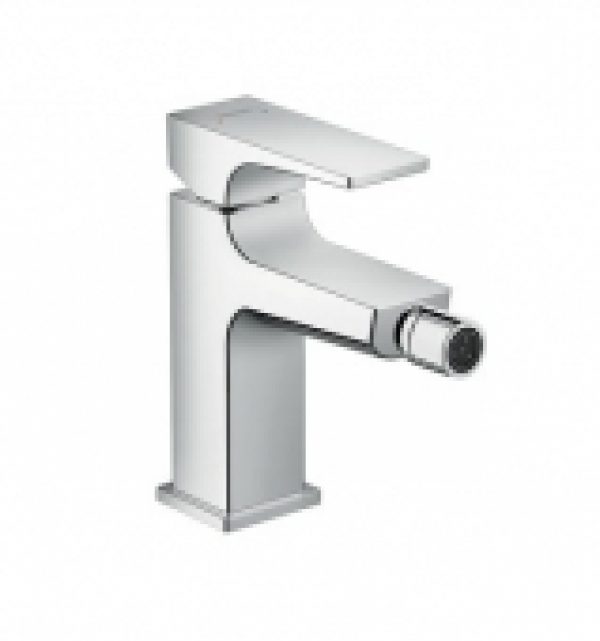 hansgrohe Metropol – Mitigeur monocommande bidet avec bonde de vidage Push-Open chrome