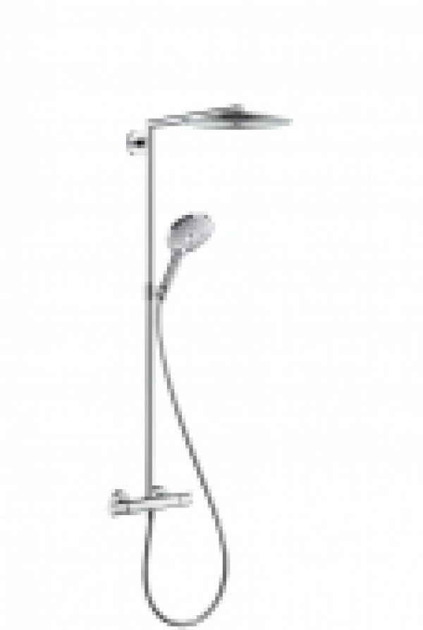 hansgrohe Raindance Select S – Système de douche Showerpipe 300 1jet avec mitigeur thermostatique chrome