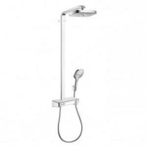 HANSGROHE-Showerpipe Raindance Select ShowerTablet E 300 2 jets – Chrome