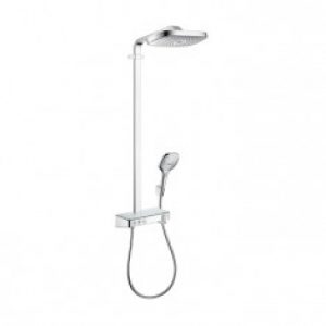 HANSGROHE-Showerpipe Raindance Select ShowerTablet E 300 3jets – Chrome