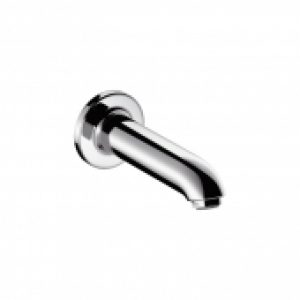 hansgrohe Talis – Bec déverseur pour baignoire pour montage mural avec projection 147 mm chrome