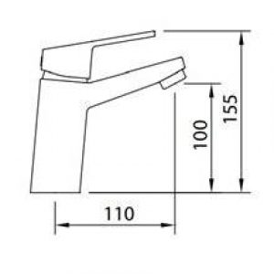 Haut robinet de lavabo S12 Xtreme