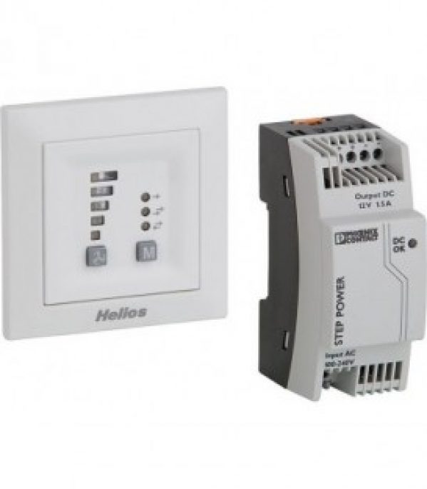 Helios KWL 45 STS-HS commande pour montage en profil chapoté