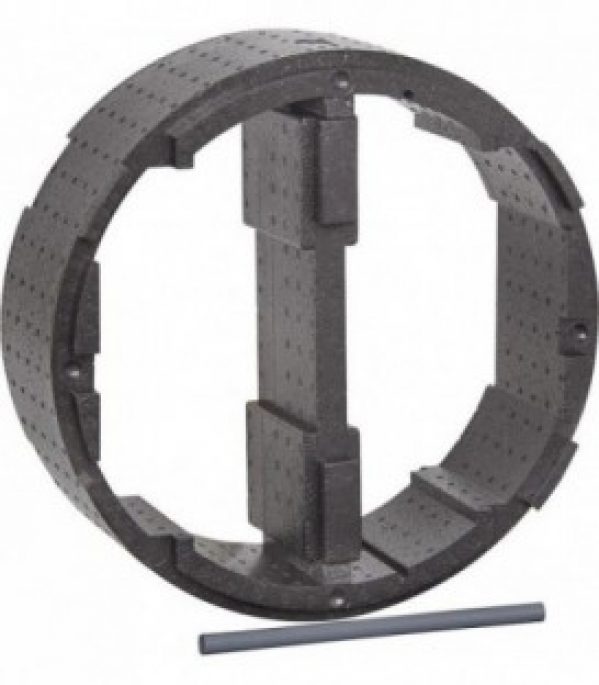 Helios Rallonge pour douilles murales KWL 60 WV