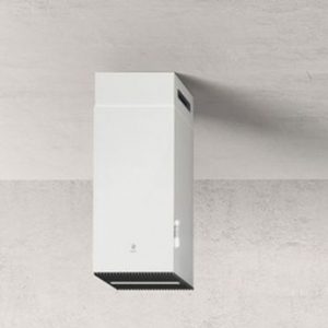 Hotte cuisine Elica îlot HAIKU ISLAND krion blanc 32 cm