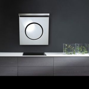 Hotte cuisine Elica murale blanche OM TOUCH SCREEN  80 cm