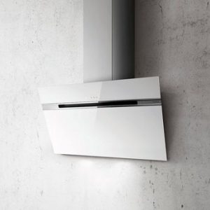 Hotte cuisine Elica murale STRIPE LUX blanc 90 cm