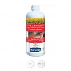 Huile d’entretien Environnement