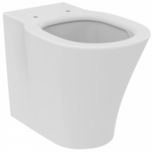 Ideal Standard Connect Air – Cuvette sur pied à fond creux à poser avec Aquablade® blanc sans IdealPlus