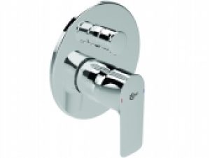 Ideal Standard Connect Air – Façade de mitigeur monocommande encastré avec inverseur chrome