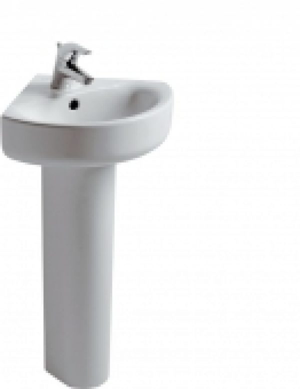 Ideal Standard Connect – Lavabo  480×440 blanc sans revêtement