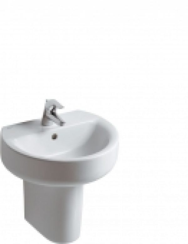 Ideal Standard Connect – Lavabo  500×420 blanc sans revêtement