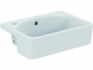 Ideal Standard Connect – Lavabo semi-encastré 500×360 blanc avec IdealPlus