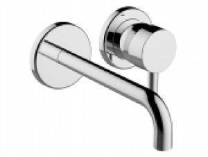 Ideal Standard Mara – Mitigeur monocommande lavabo pour montage mural avec projection 204 mm sans garniture de vidage chrome