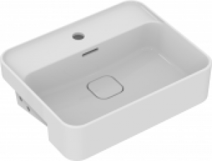 Ideal Standard Strada II – Lavabo semi-encastré 500×400 blanc sans revêtement