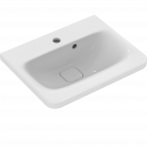 Ideal Standard Tonic II – Lavabo pour meuble 515×410 blanc sans revêtement