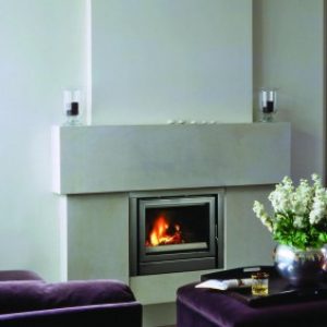 Insert à bois – pour surface 90 m2 – L65 x P46 x H62 cm – C110