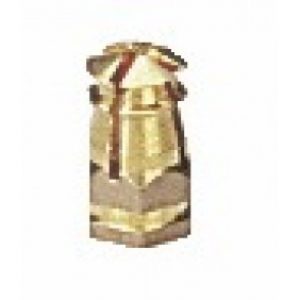 Inserts à frapper laiton avec pastille BUXP