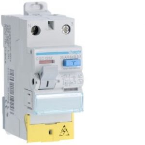 Inter dif 1P+N 25A 500mA AC BD – INTER DIFF BIPOLAIR  HAGER CGC125F