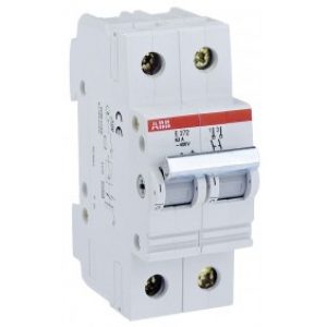 Interrupteur bipolaire à fermeture – 63 A