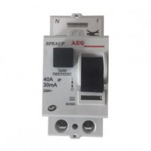 Interrupteur différentiel – RCD connection auto – Type A