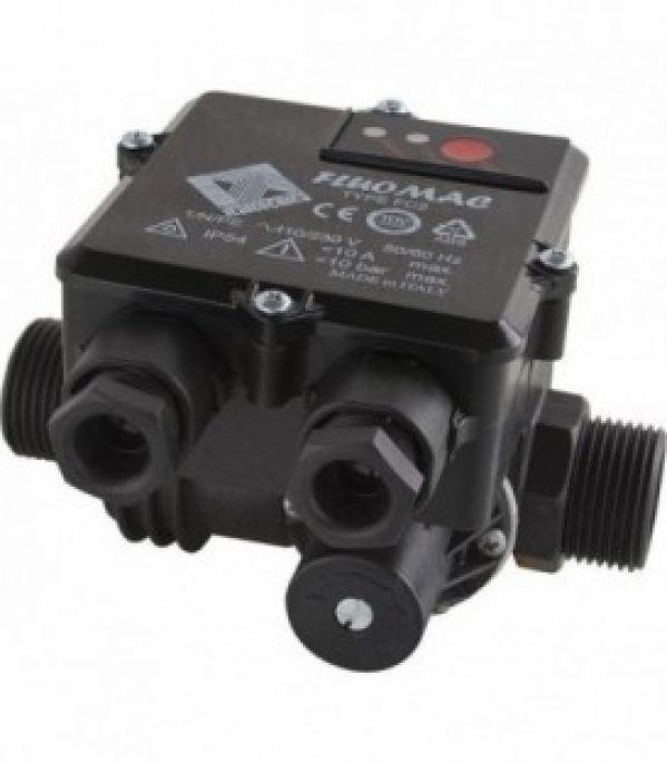 Interrupteur Flowmatic avec prise Schuko 10b maxi – 230V