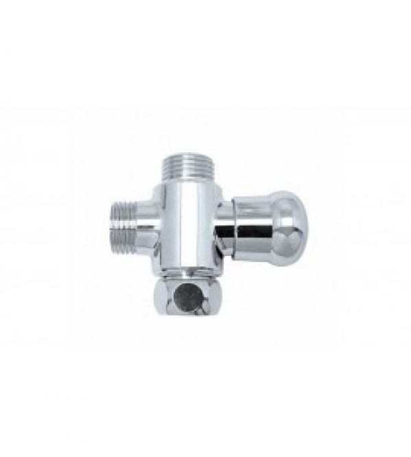 Inverseur 3 vois laiton chromé 1/2′ x 3/4″Bossini E61000