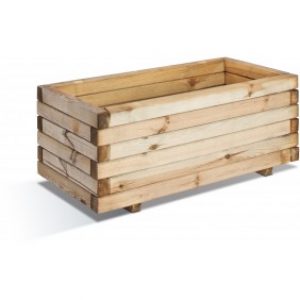 Jardinière en bois – 62 litres  – 80 x 40 cm – Stockholm 40