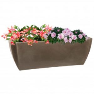 Jardinière PALMEA Taupe 120 x 47 x 42cm – 124L