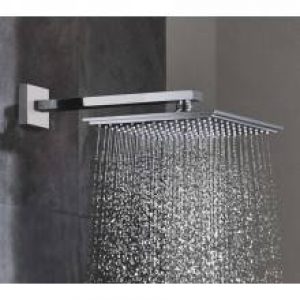 Jet mural de douche 1 position de jet Grohe…
