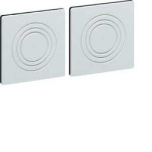 Jeu 2 obturateurs lat. – ENVELOPPES  HAGER FD00P4