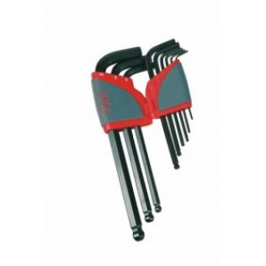 Jeu 9 clés allen 1.5 à 10 mm – tête sphérique 67AR9A