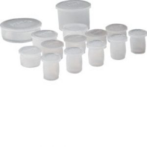 Jeu bouchons plaque étanche – ENVELOPPES  HAGER FZ401