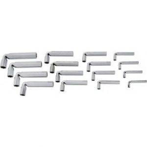 Jeu de 16 clés en tube coudées – 8 à 24 mm