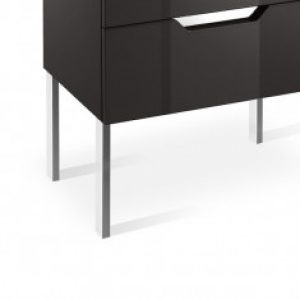 Jeu de 2 pieds de 327mm meuble KALAHARI-N