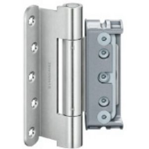 Jeu de 3 paumelles réglables menuiserie bois BAKA Protect 4020 3D MSTS